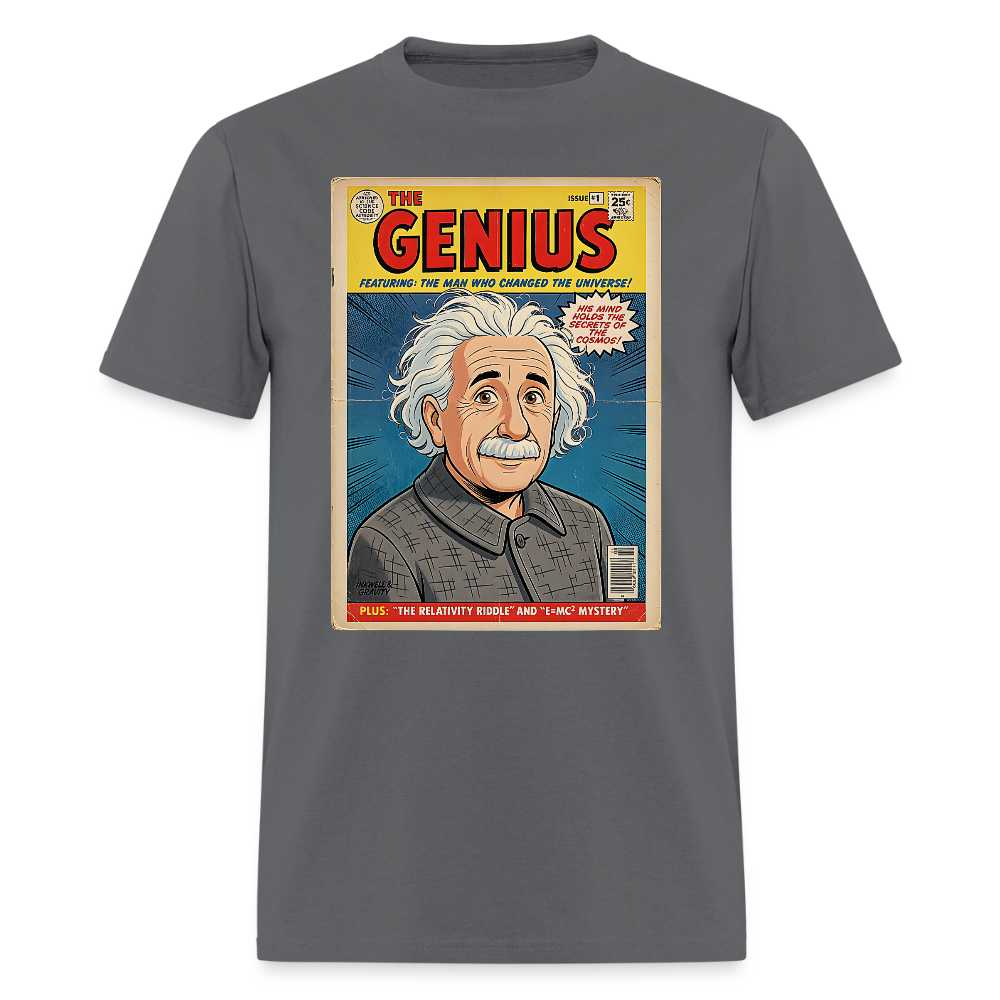 Albert Einstein #1 - charcoal
