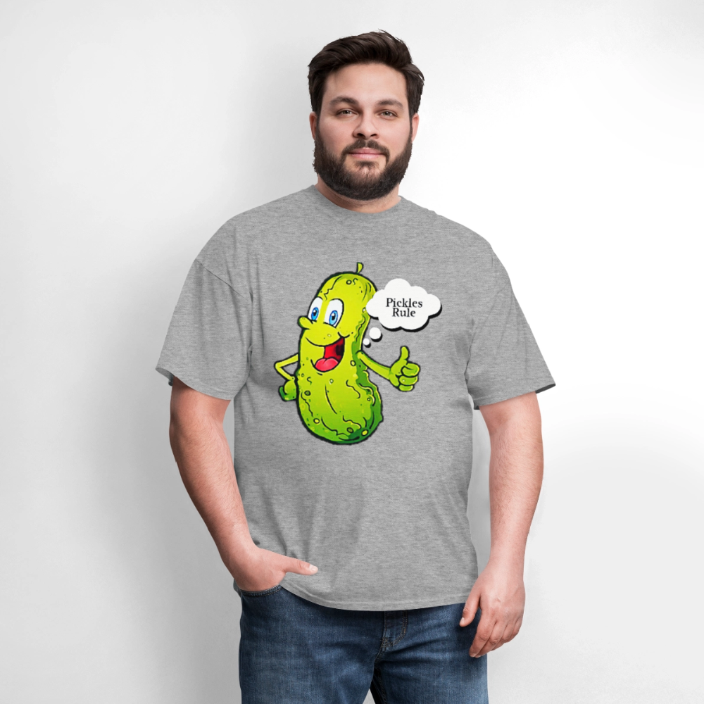 Pickles Rule - heather gray