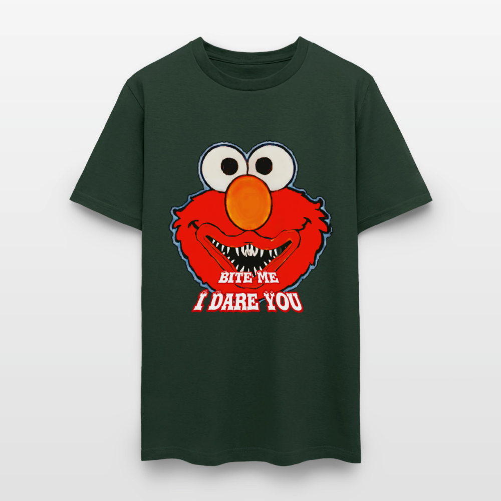 Bite Me Elmo - forest green