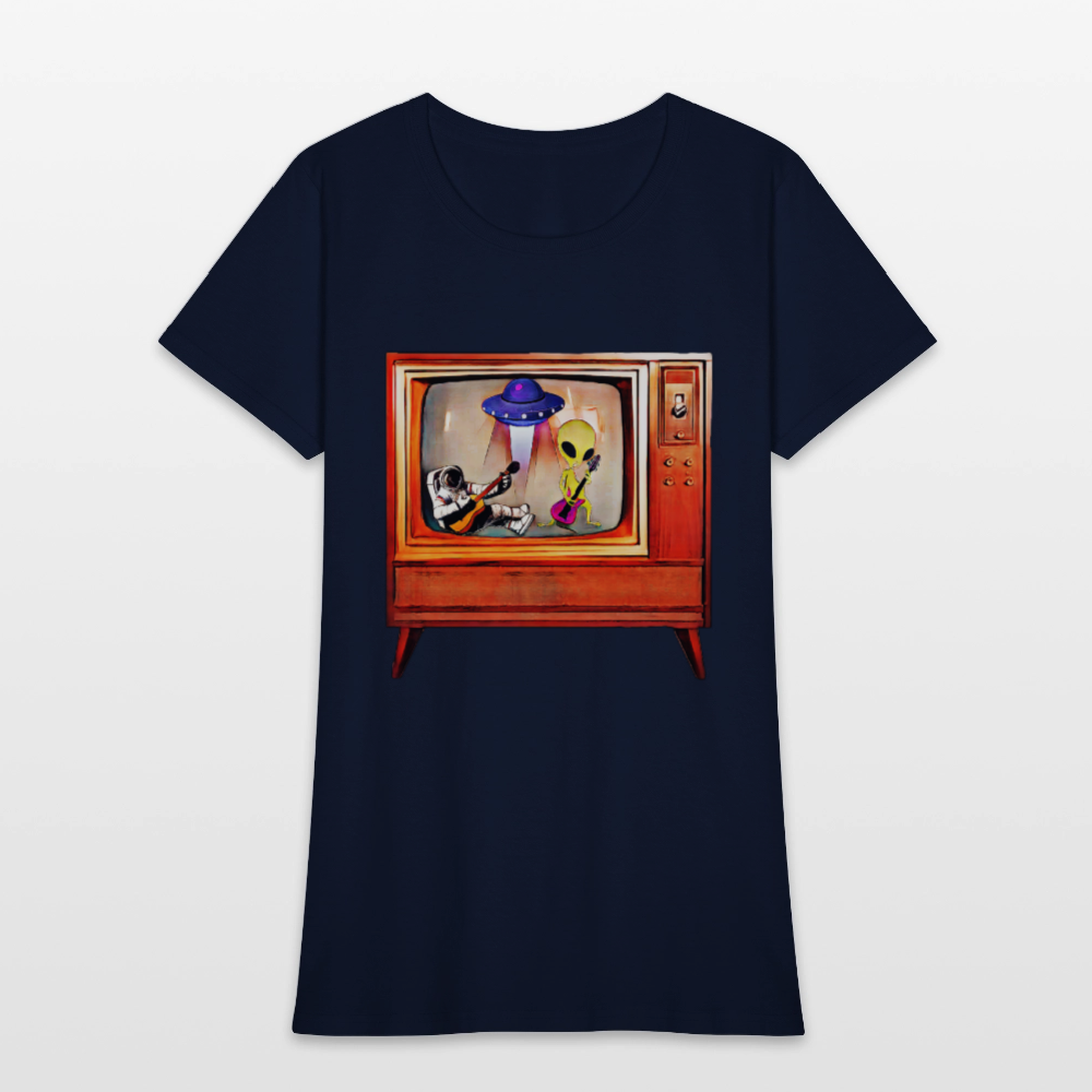 Rocking Astronaut and Alien - navy