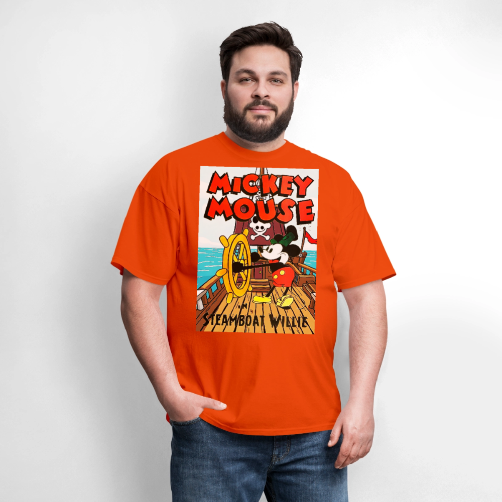 Steamboat Willie - orange
