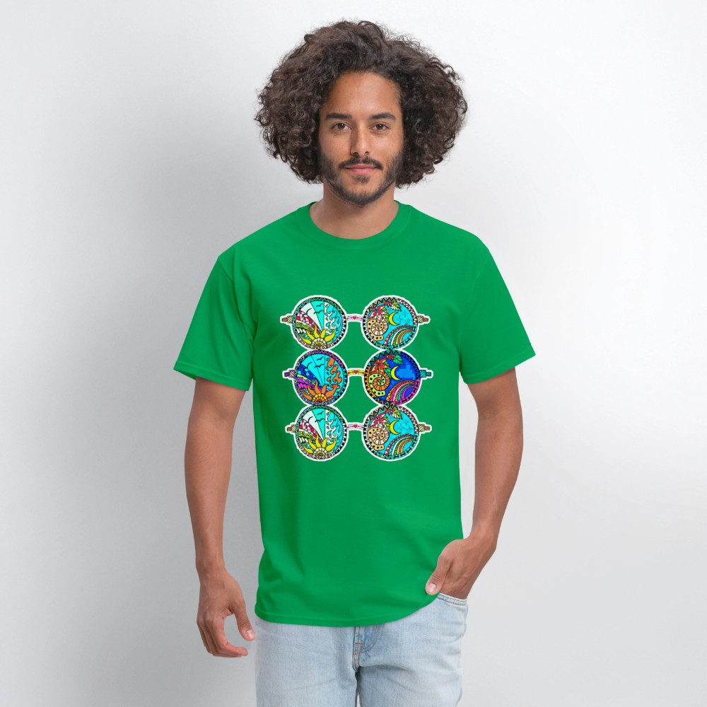 Magical Glasses - bright green
