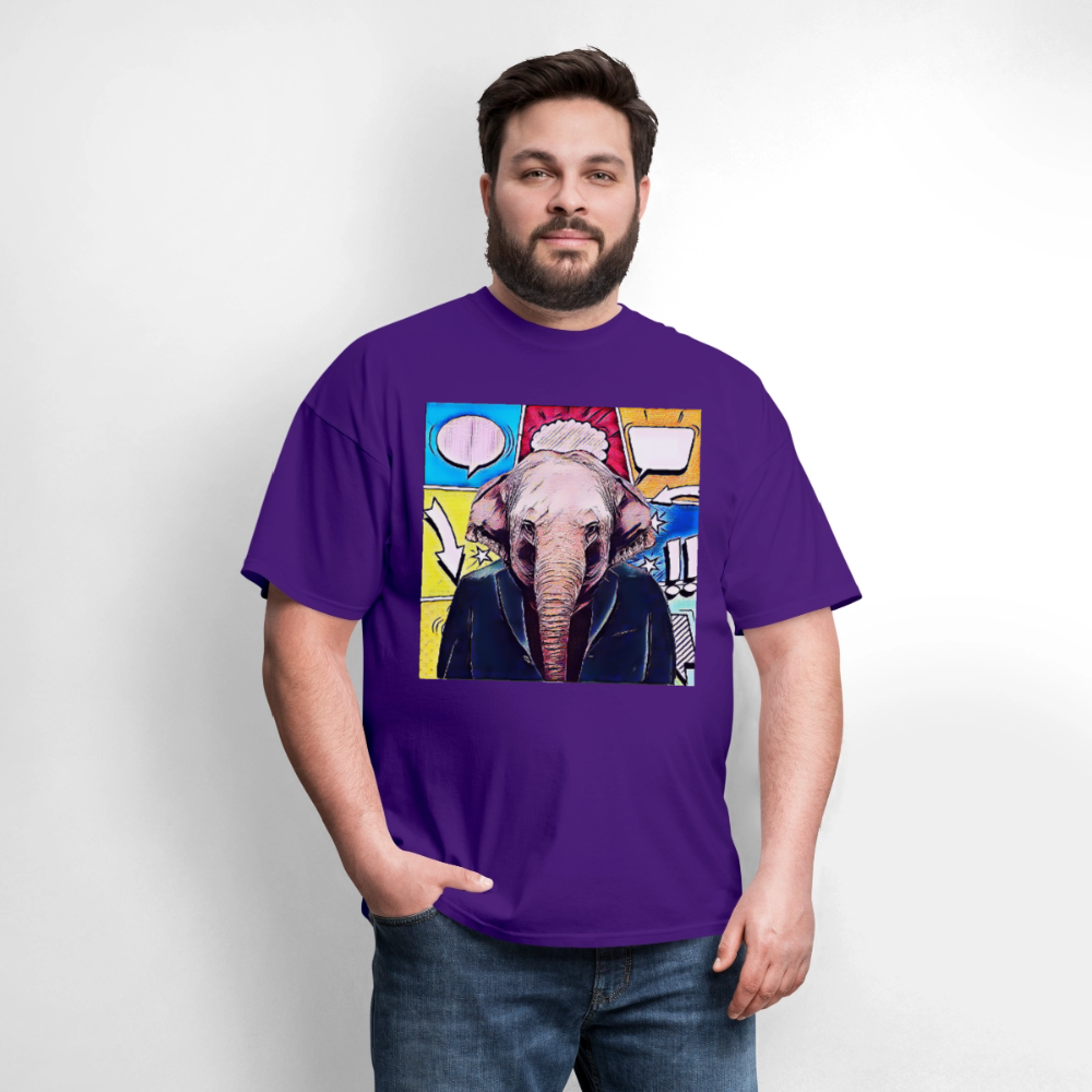 Elephant Party - purple