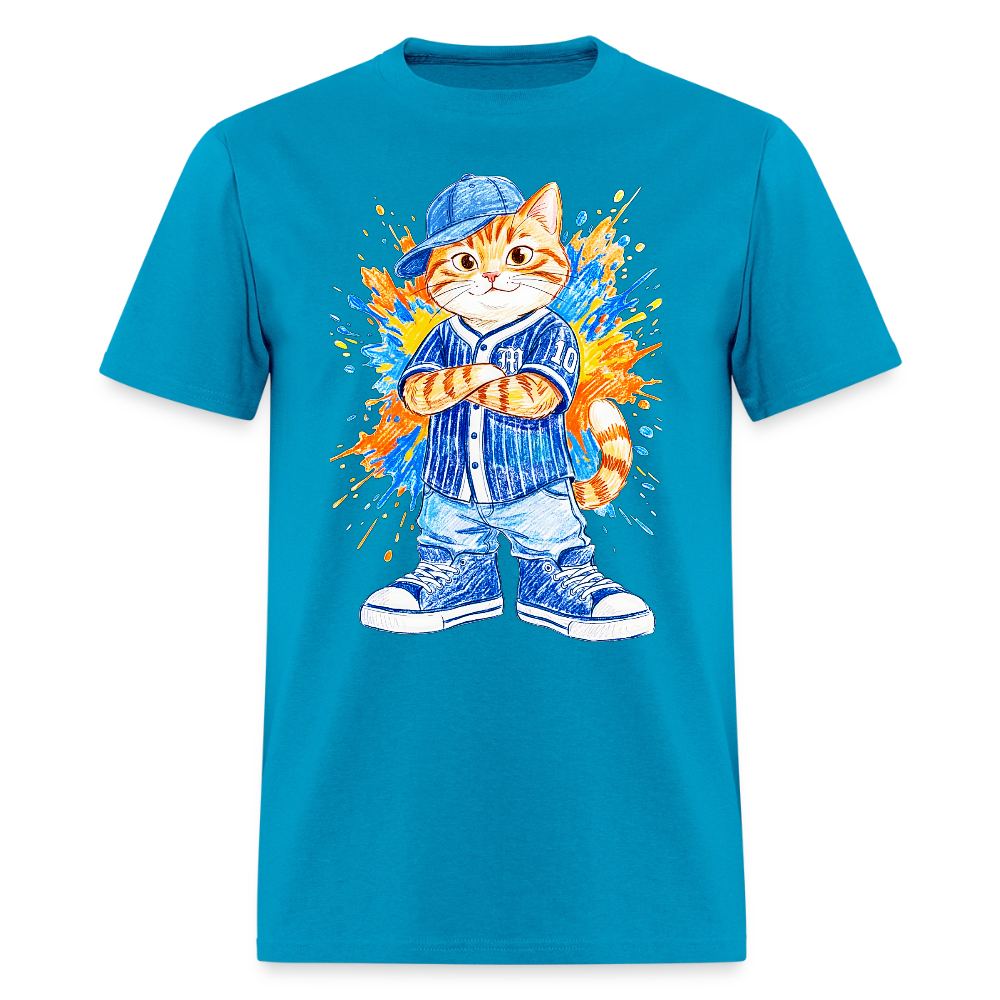 Cool Cat - turquoise