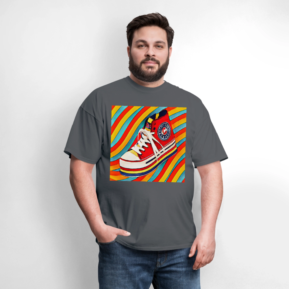 High Top Sneaker - charcoal