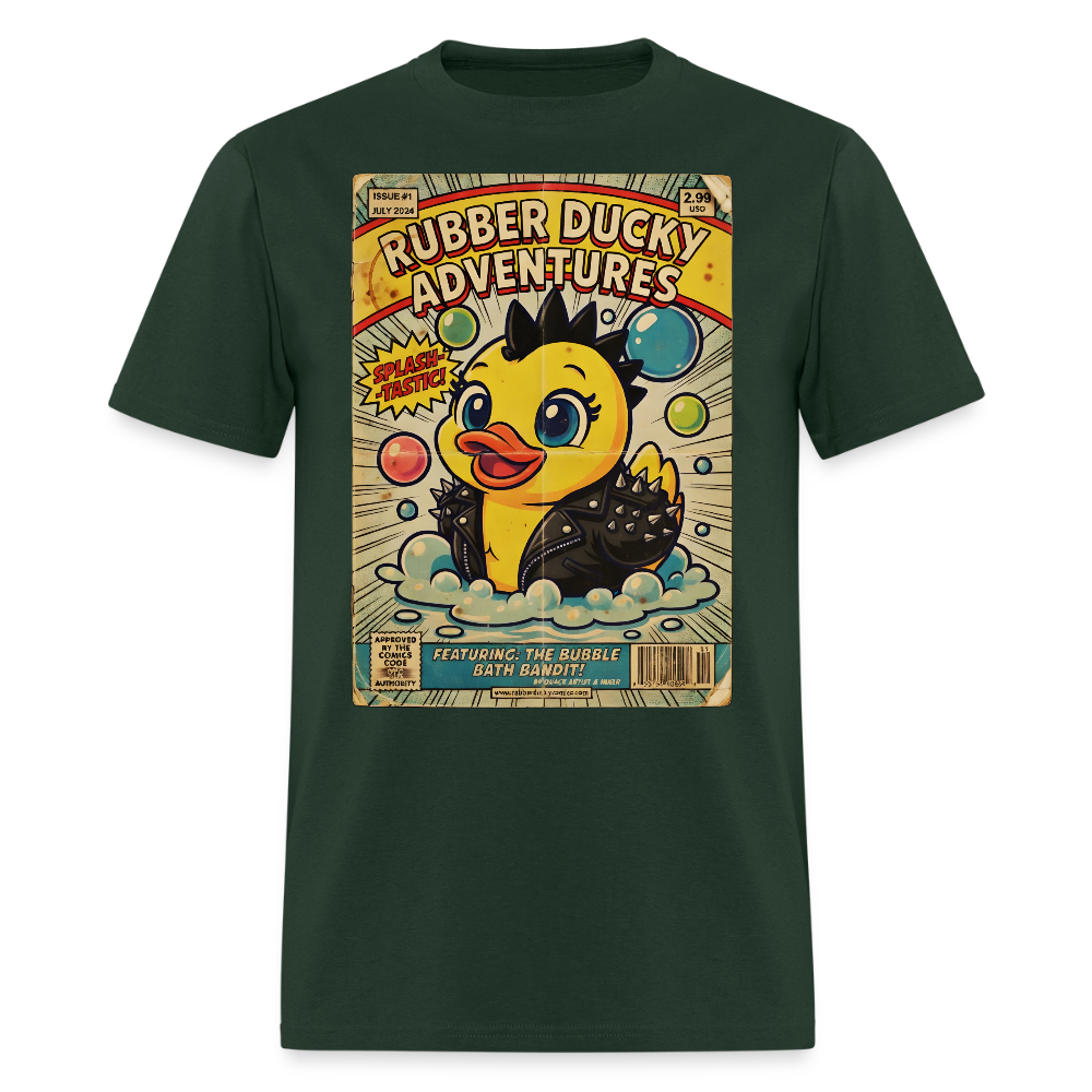 Ducky Old Comic - forest green
