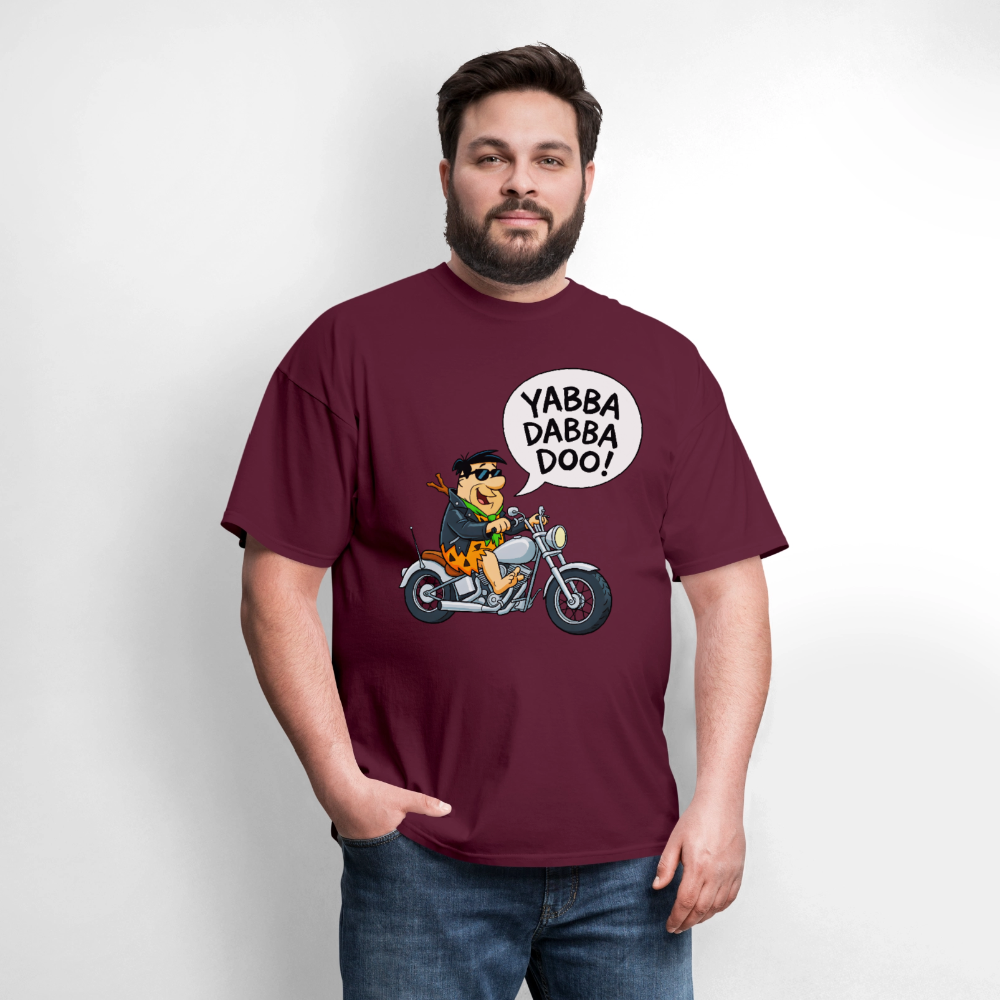 Cool Fred Flintstone - burgundy