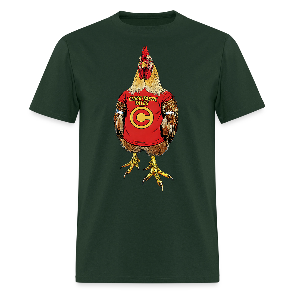 Cluck- Tastic - forest green