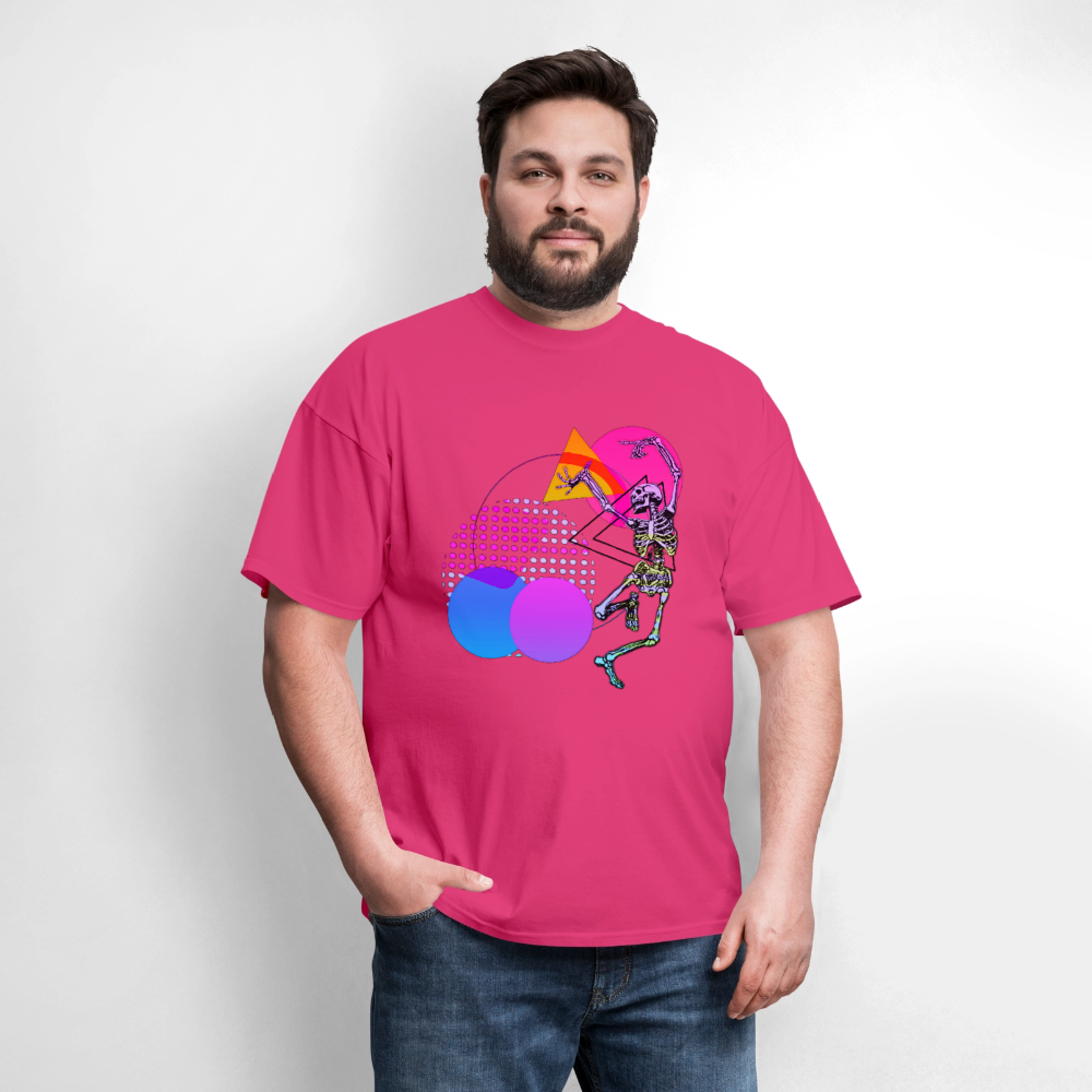 Dancing Skelton - fuchsia