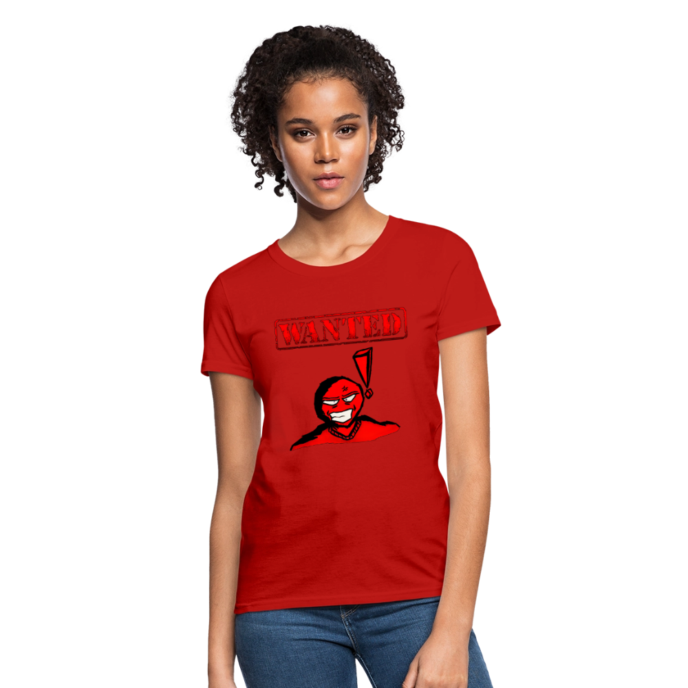 Wanted - red