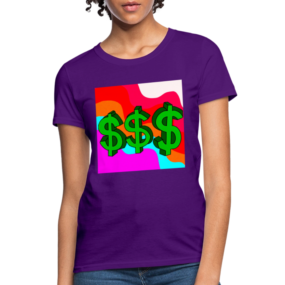 Dollar Sign - purple