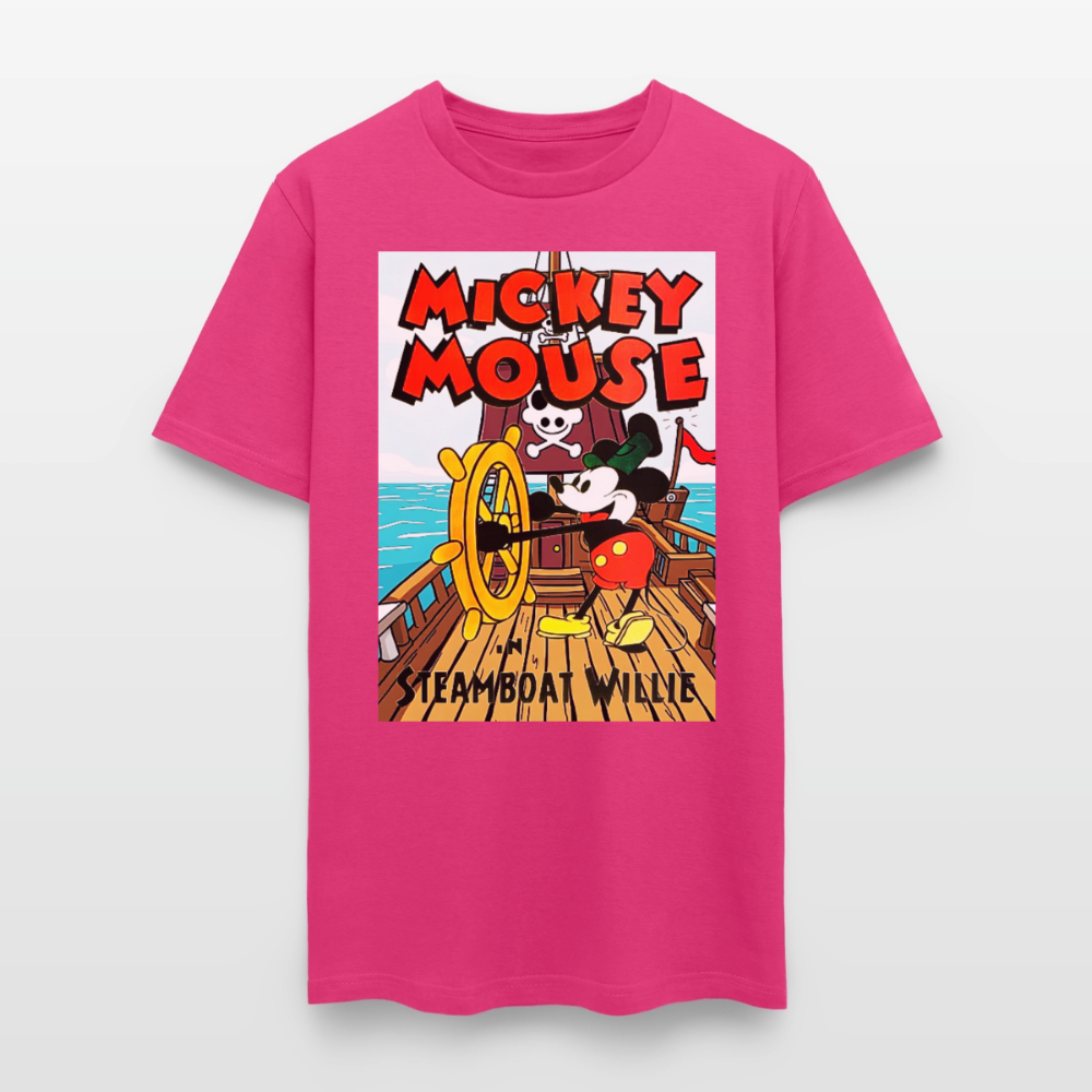 Steamboat Willie - fuchsia