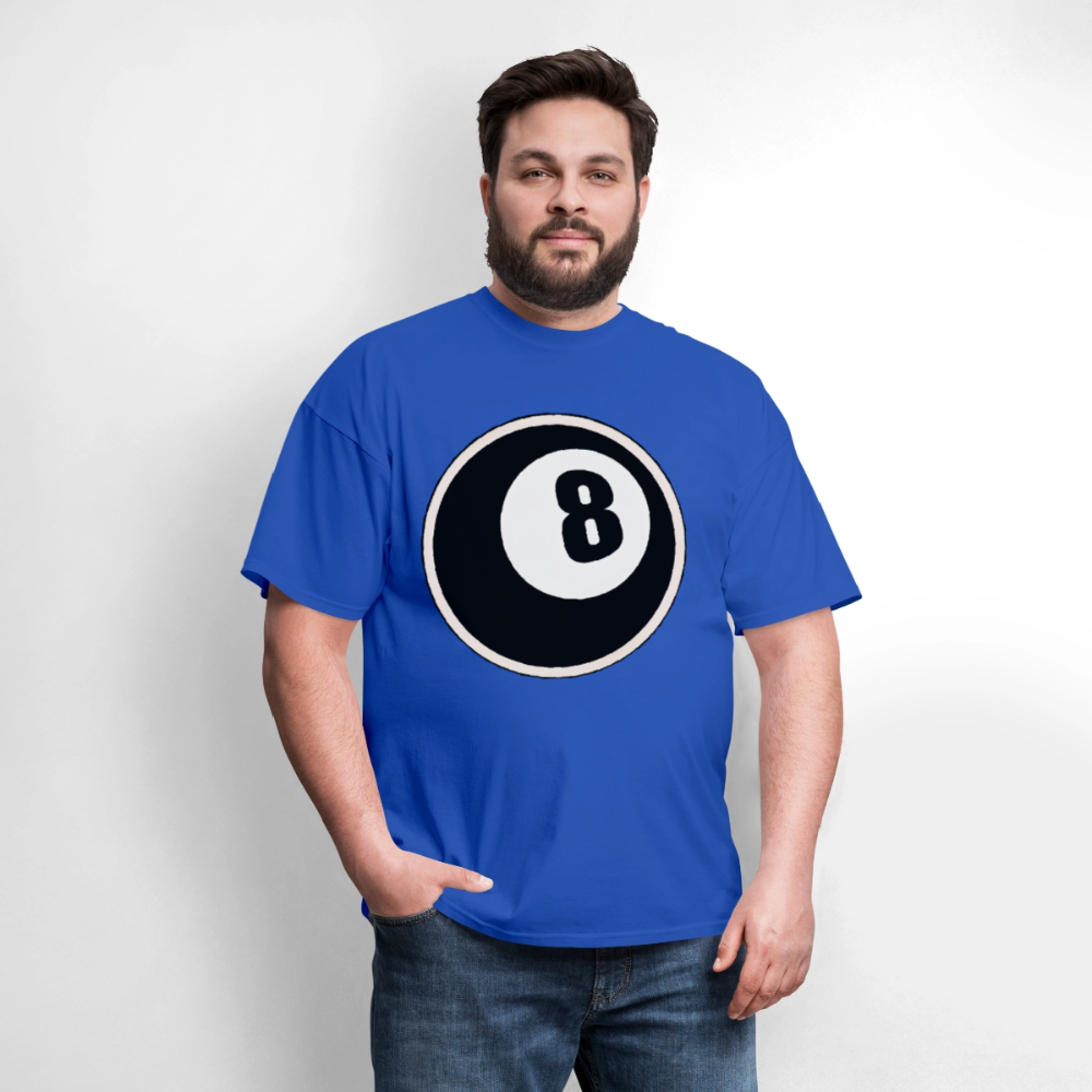 8 Ball - royal blue