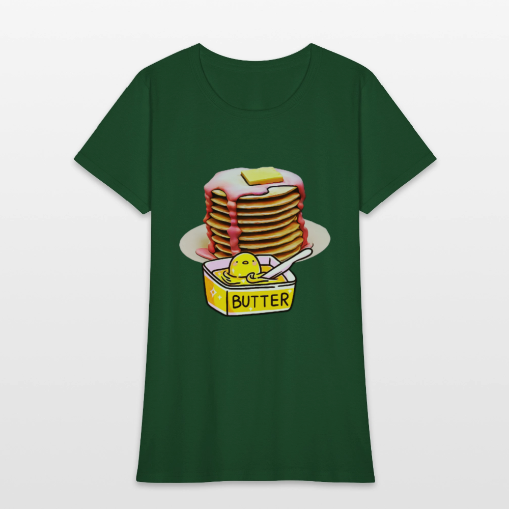 Pancakes and Butter - forest green