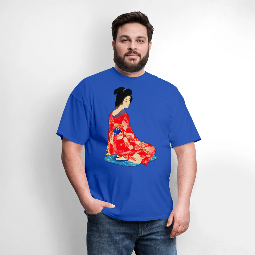 Geisha - royal blue