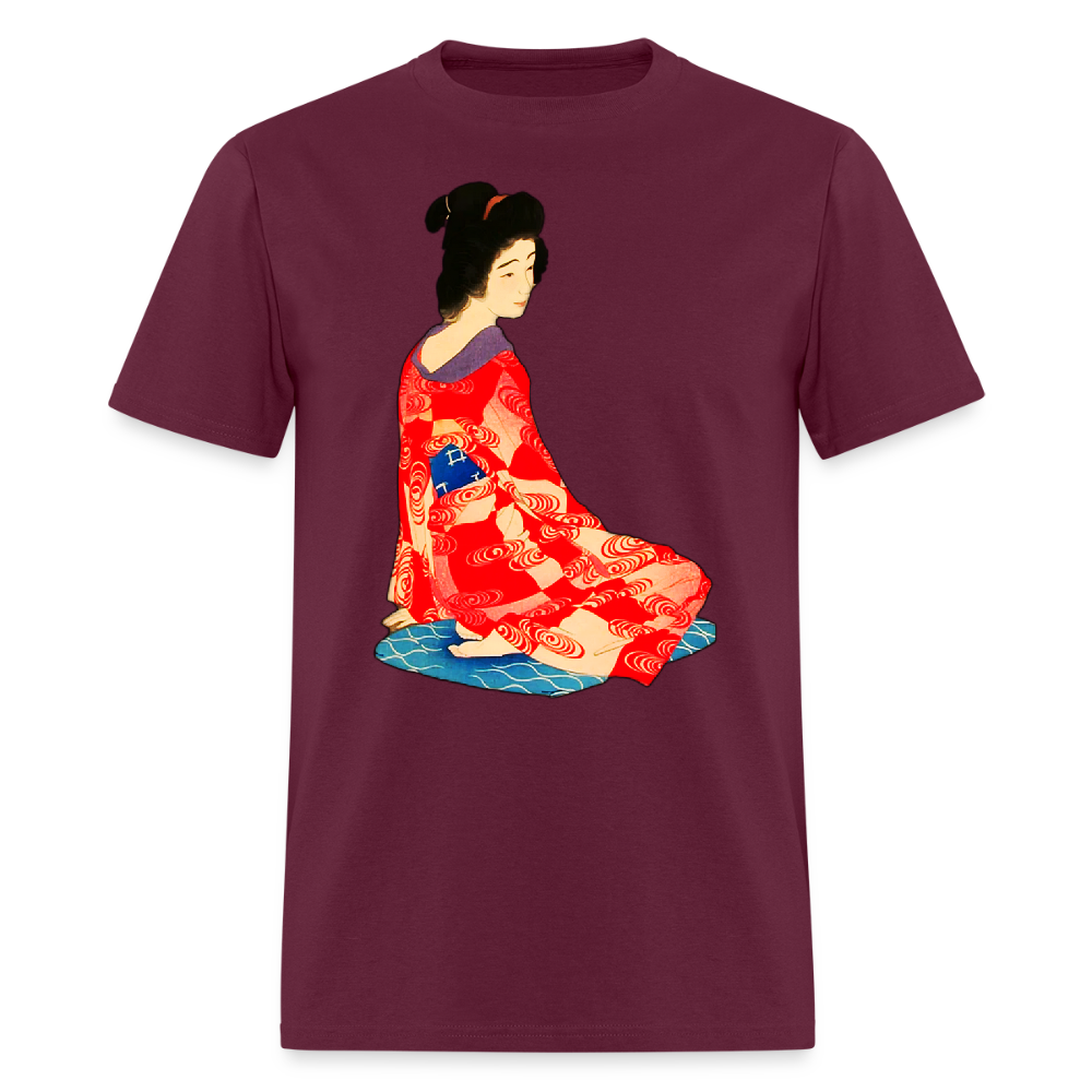 Geisha - burgundy
