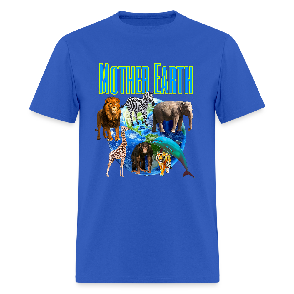 Mother Earth - royal blue