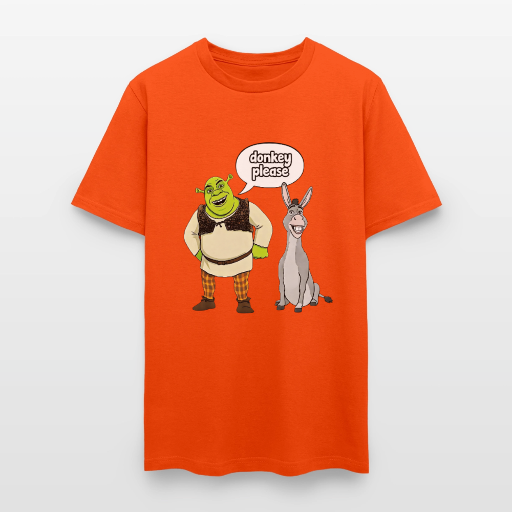 Donkey Please Shrek - orange