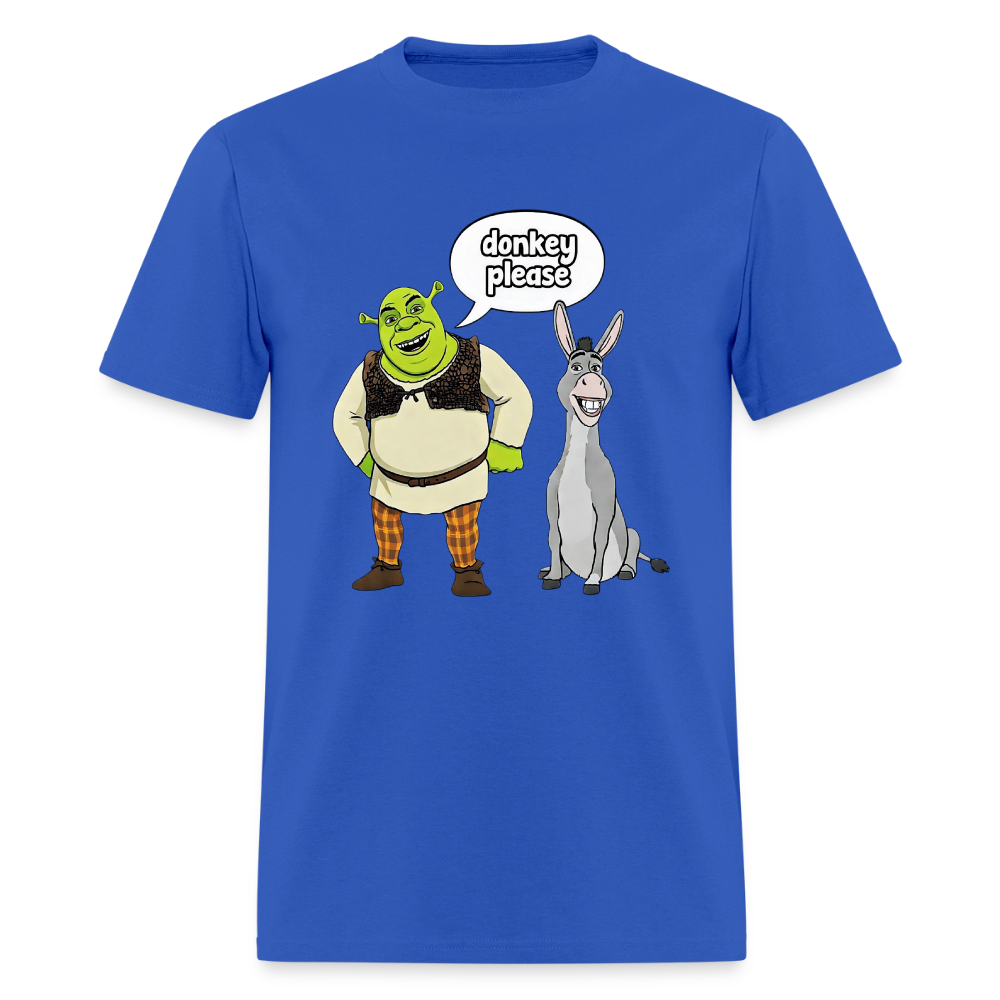 Donkey Please Shrek - royal blue