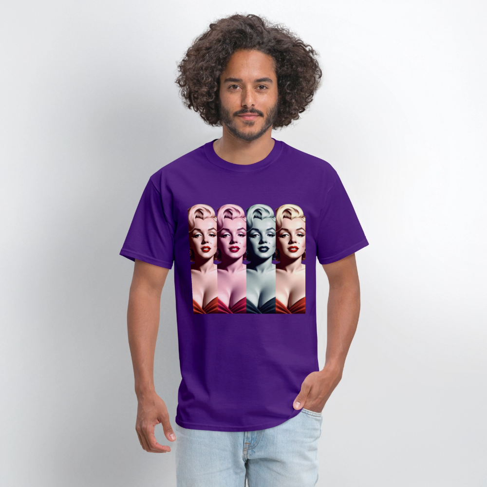 Marilyn Monroe - purple