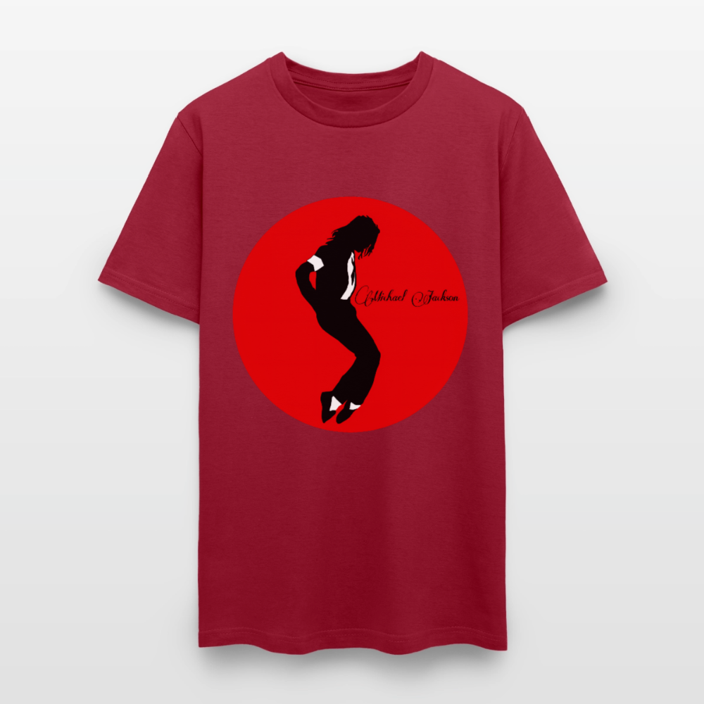 #1 Michael King Of Pop - dark red