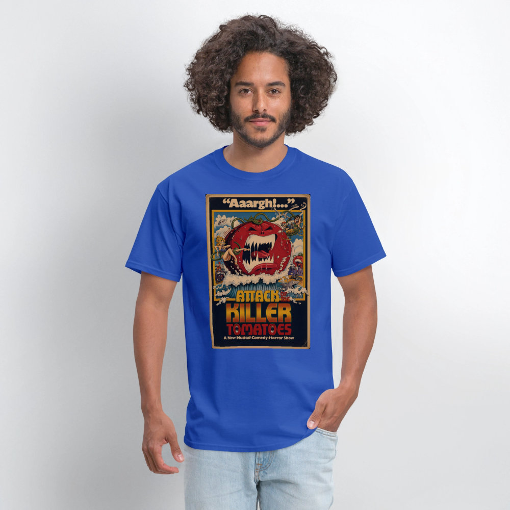 Attack Of The Killer Tomatoes - royal blue