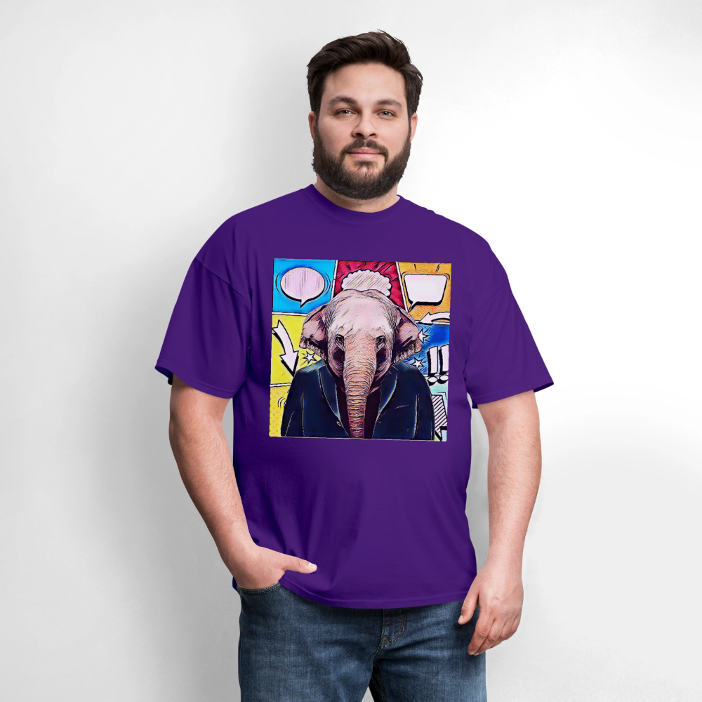 Elephant Party - purple