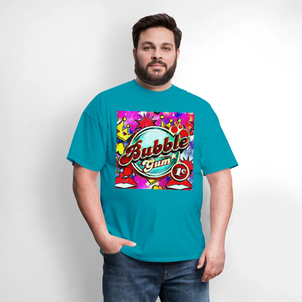 Bubblegum - turquoise