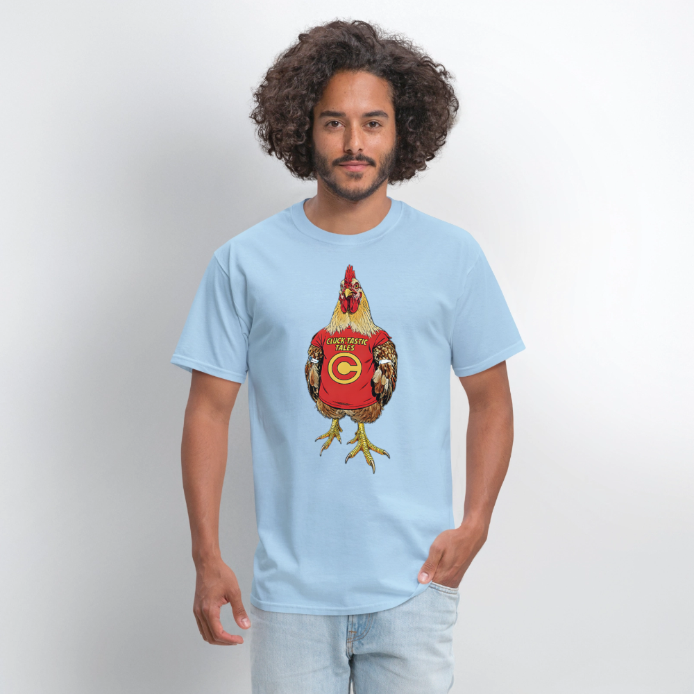 Cluck- Tastic - powder blue