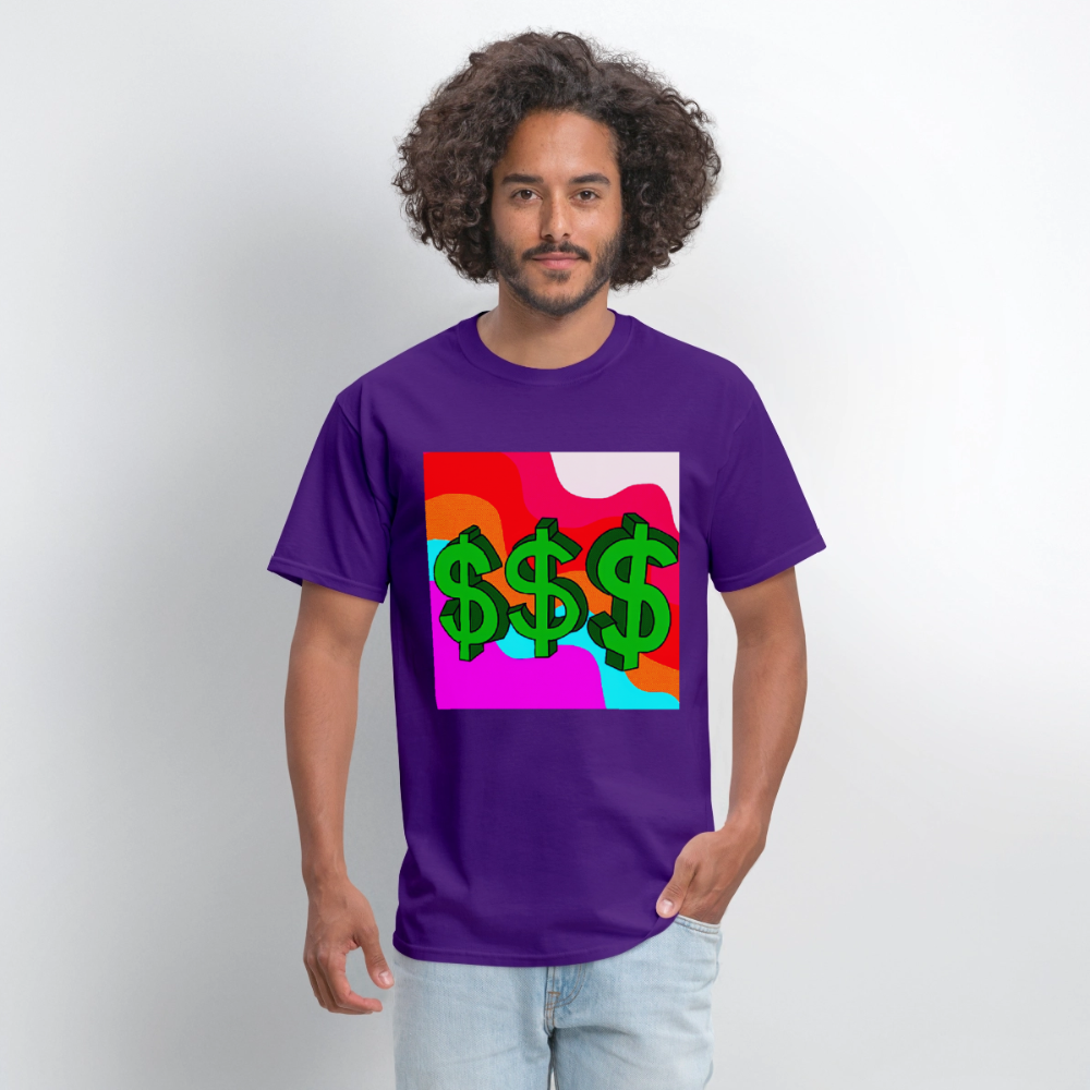 Dollar Sign - purple