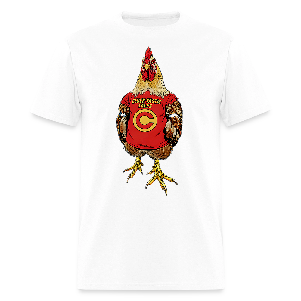 Cluck- Tastic - white