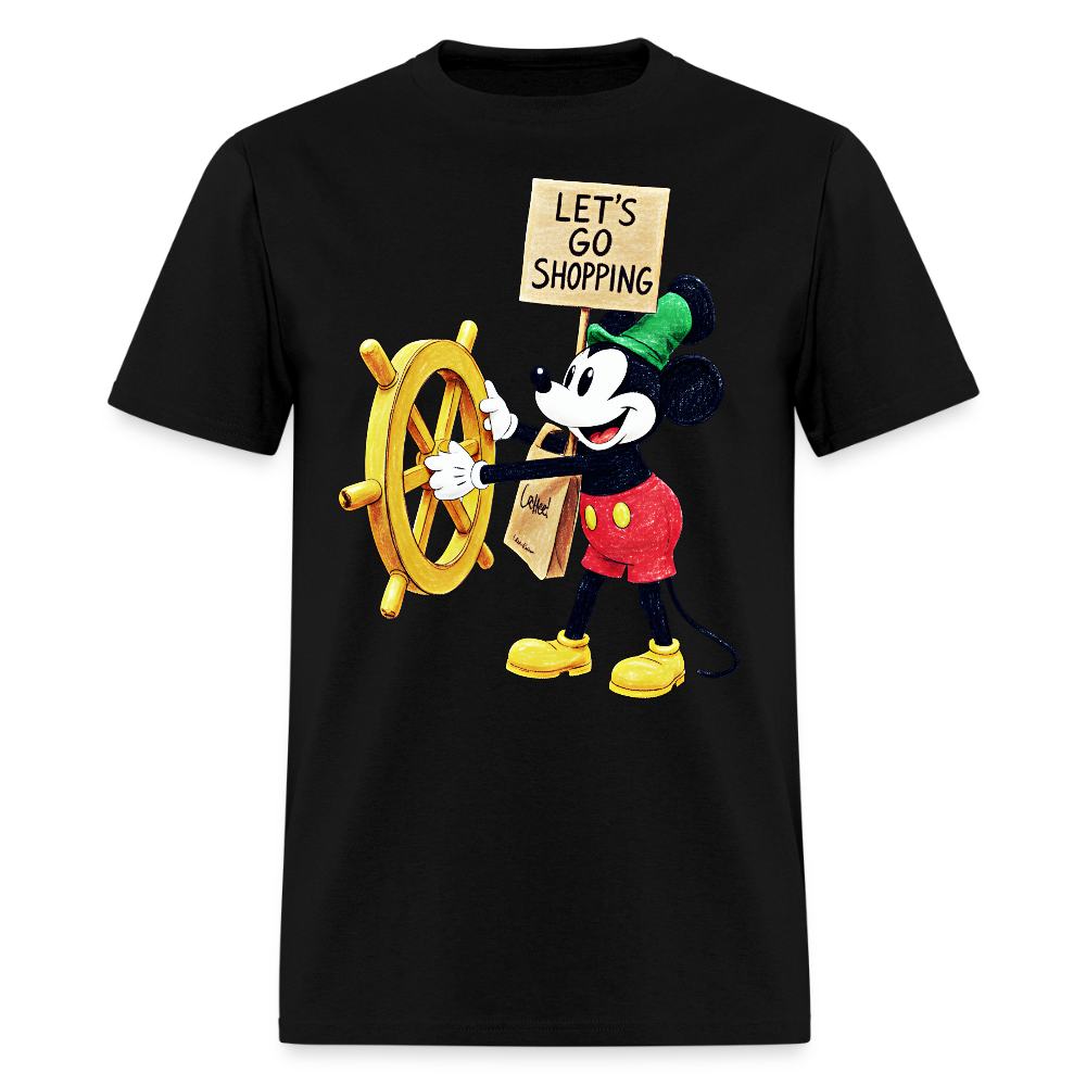 Let's Go Shopping - black
