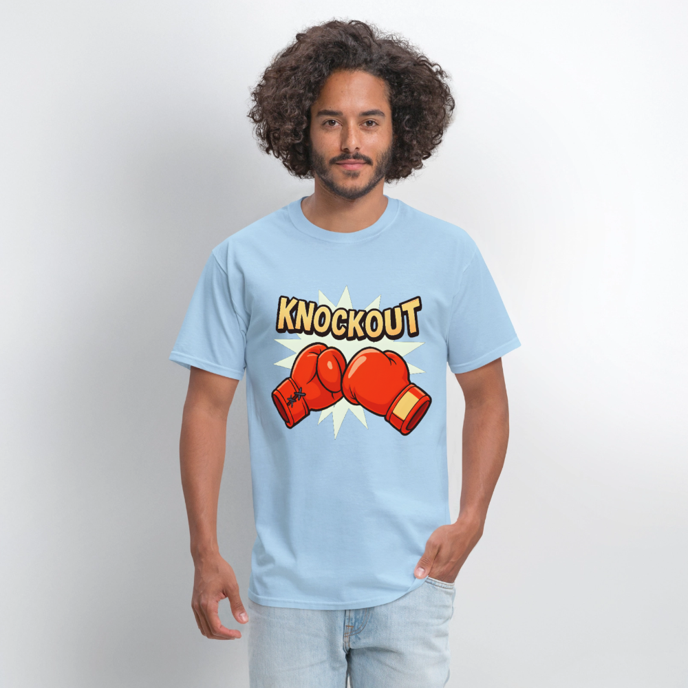 Boxing - powder blue