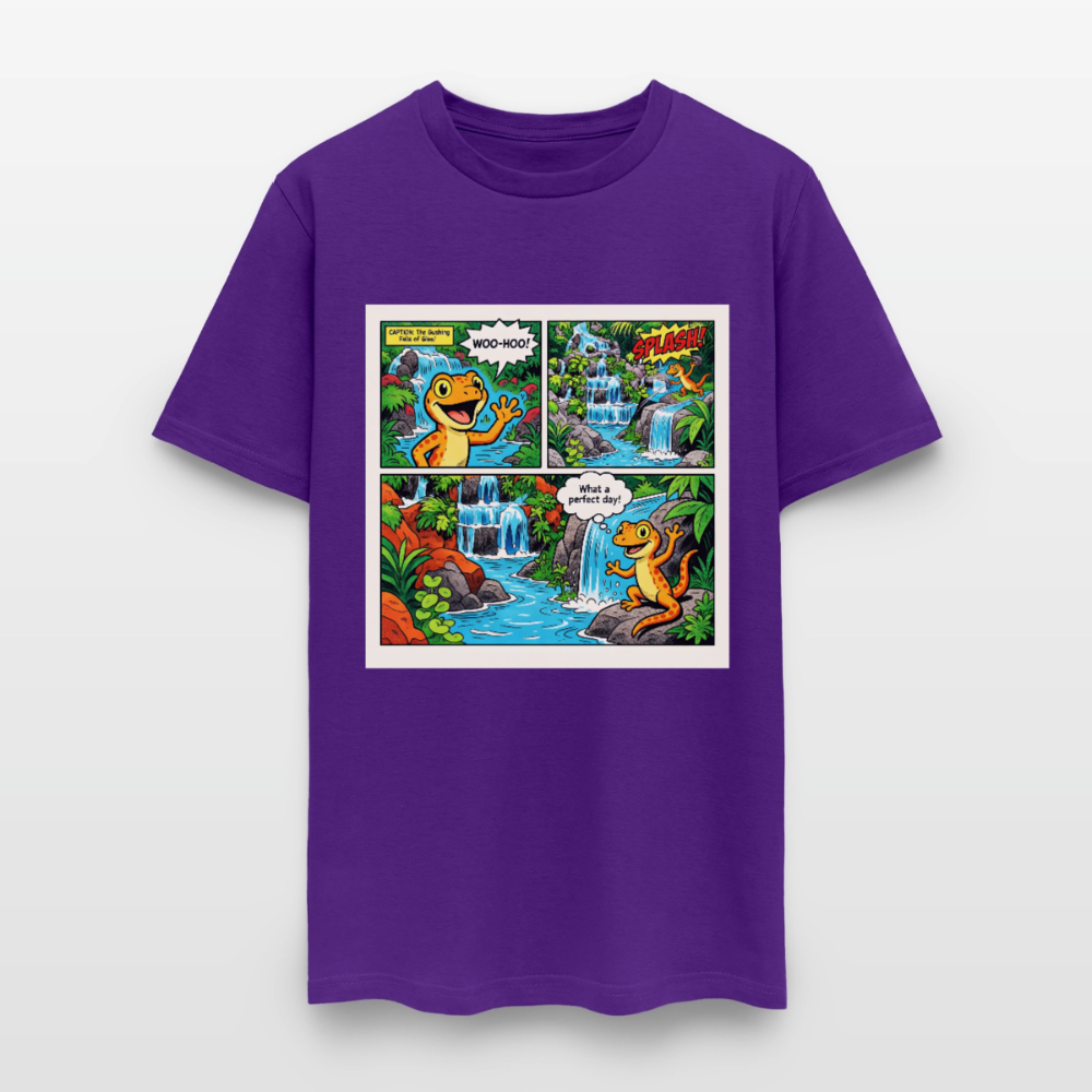 Comic Lizard - purple
