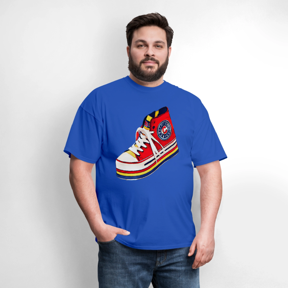 High Top Sneaker - royal blue