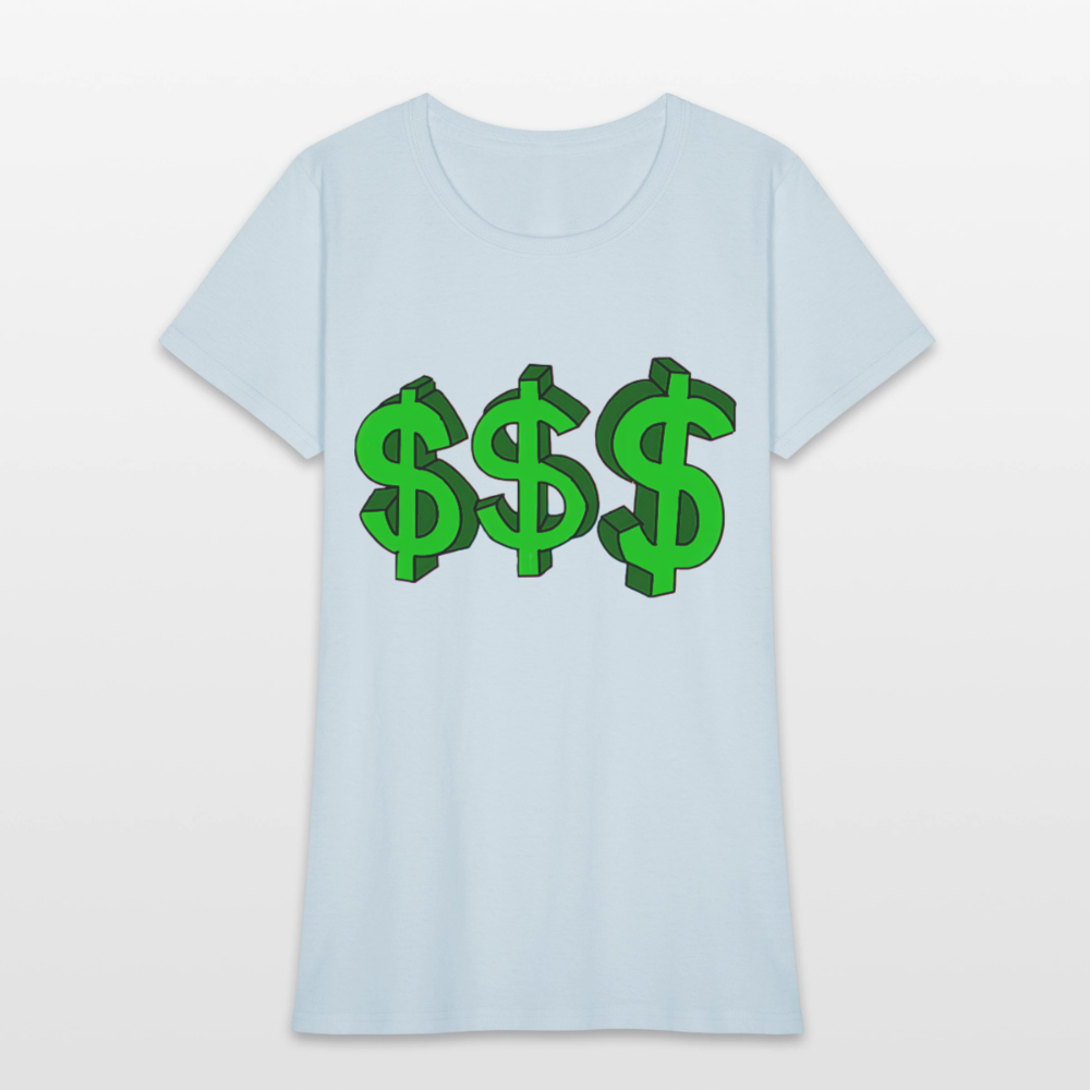 Dollar Sign - light blue