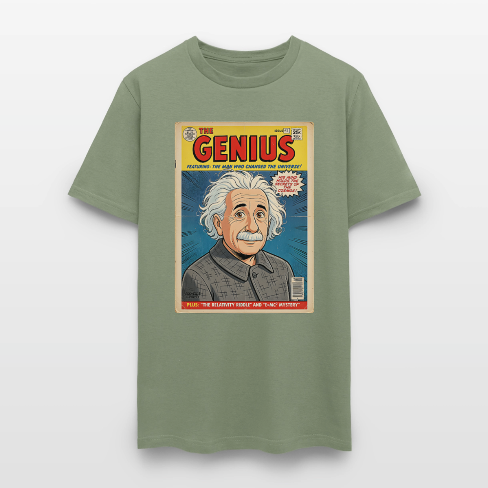 Albert Einstein #1 - military green