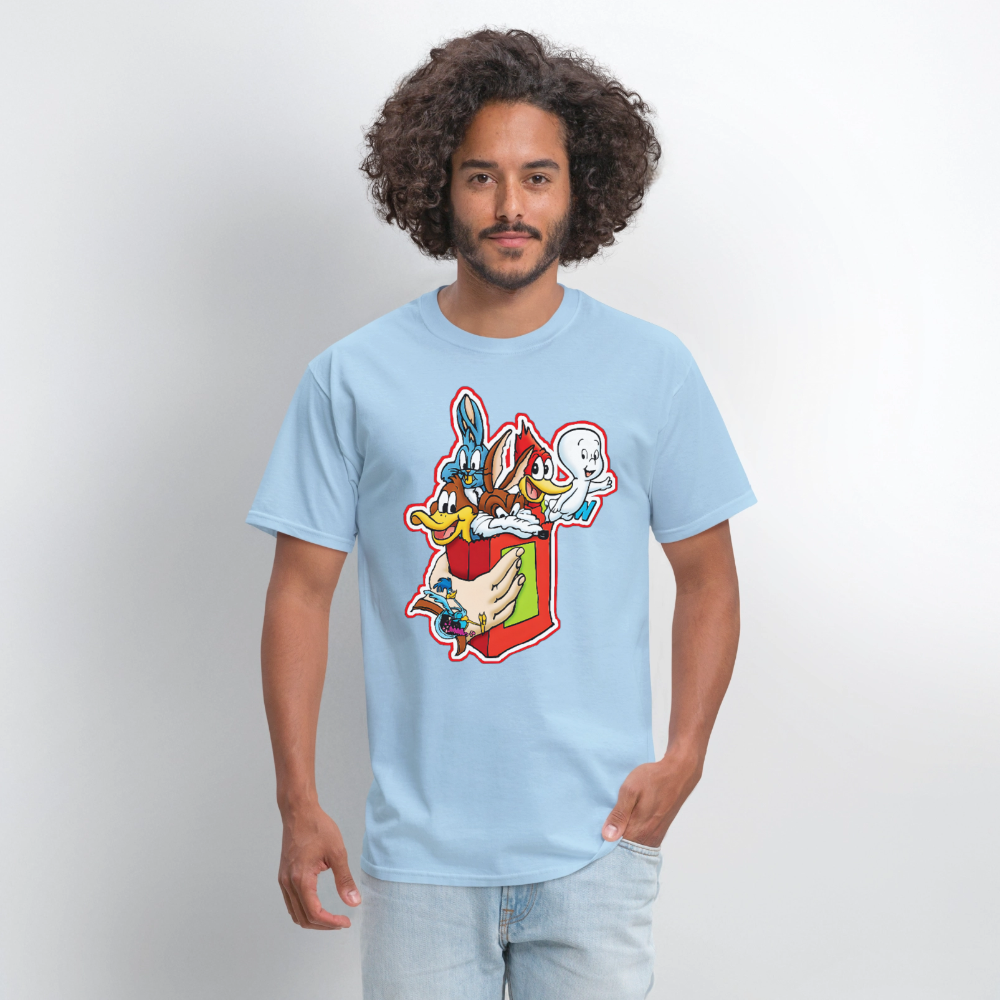 Bugs and Friends - powder blue