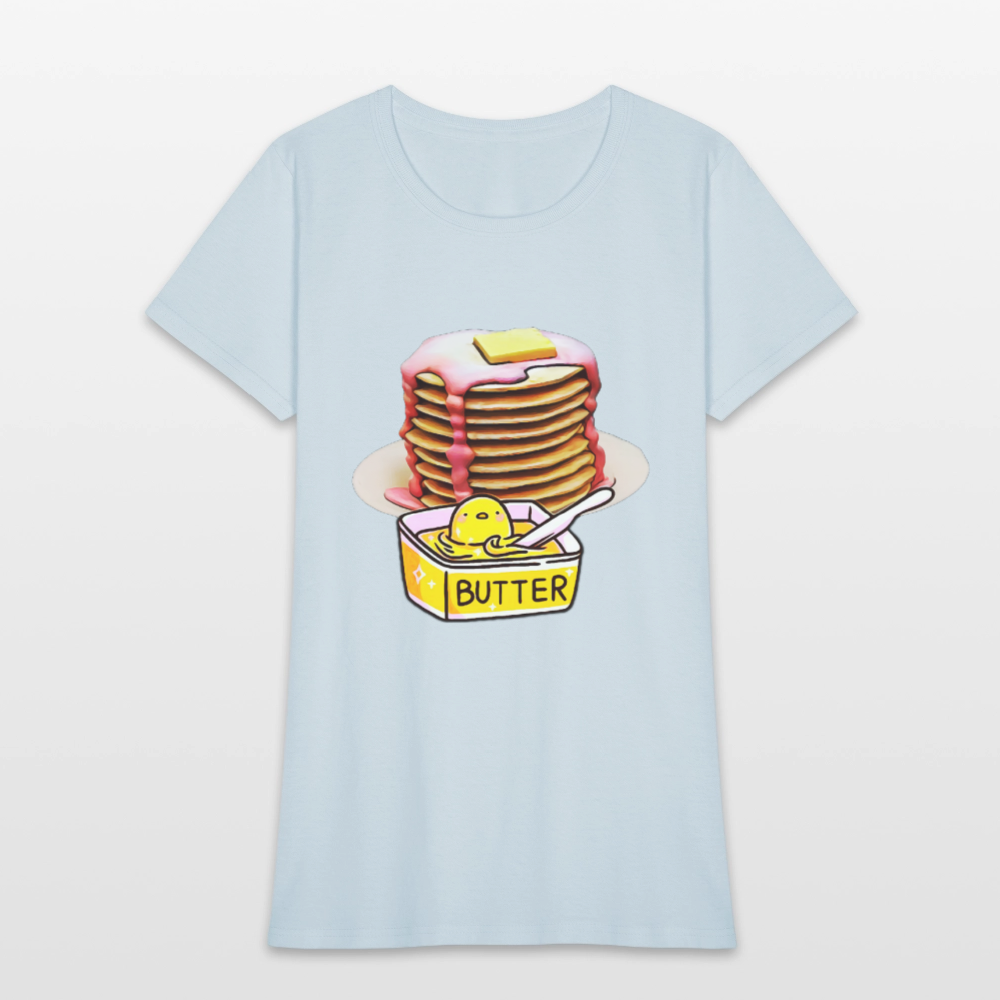 Pancakes and Butter - light blue