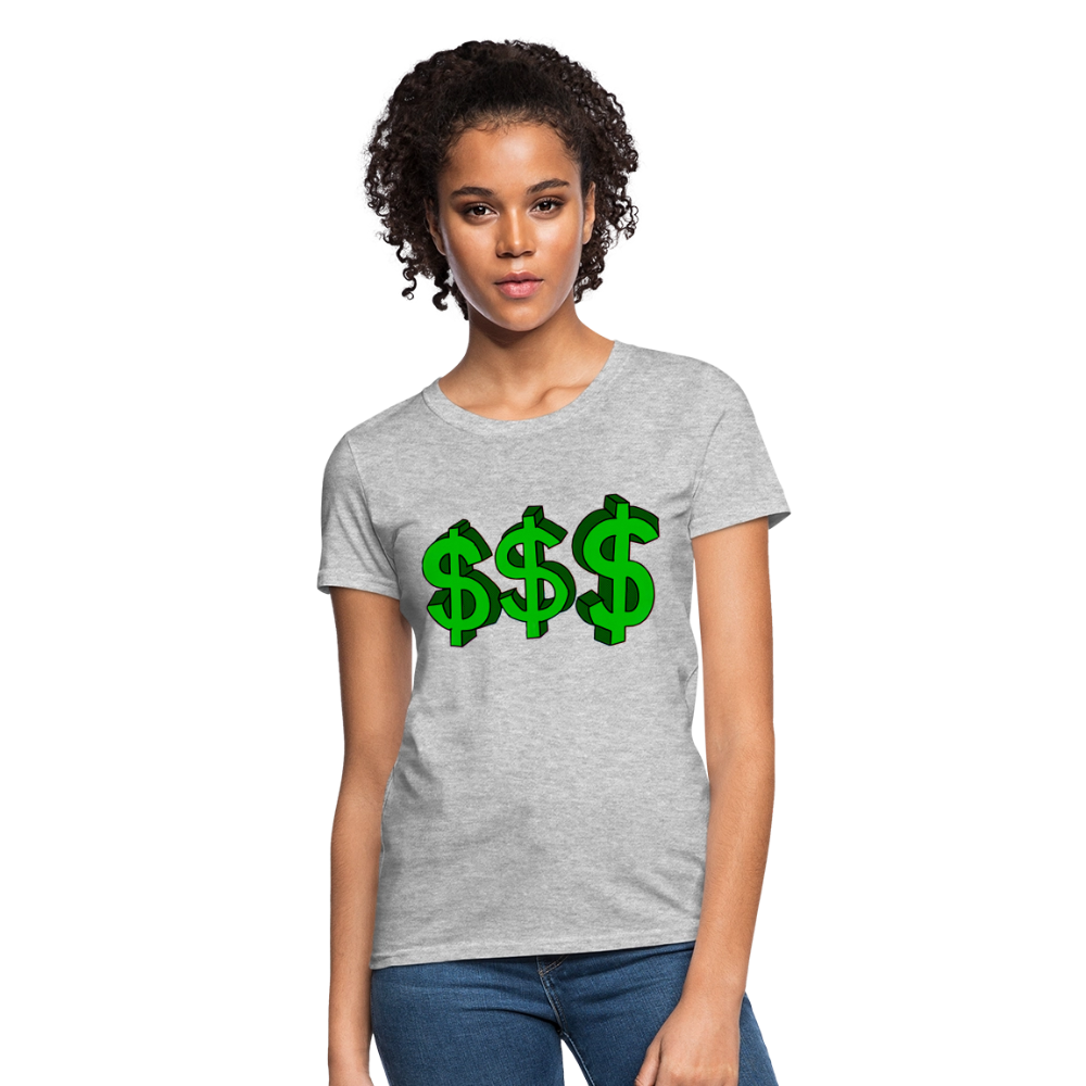 Dollar Sign - heather gray