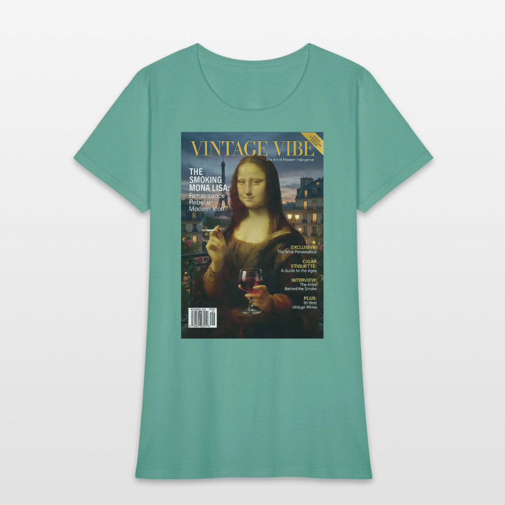 A Smoking Mona Lisa - aquatic