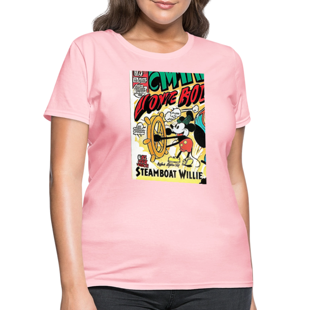 Steamboat Willie - pink