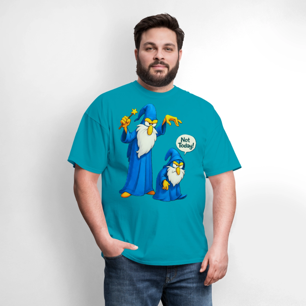 Angry Wizard - turquoise