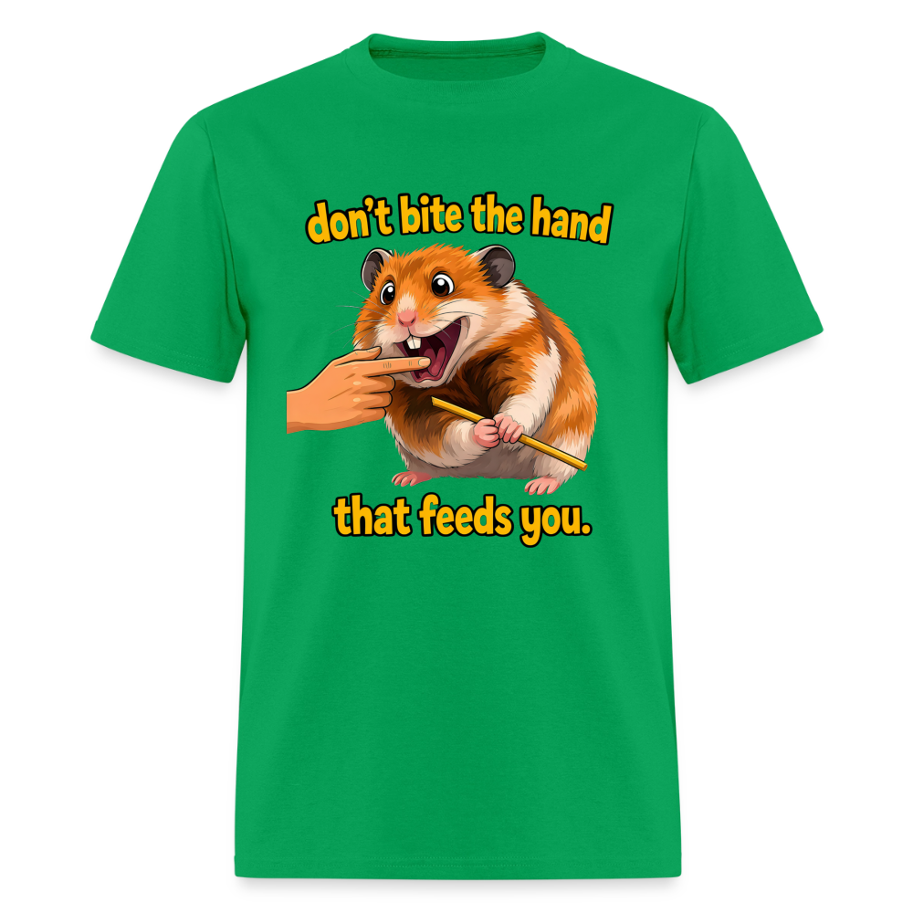 Don't Bite The Hand - bright green