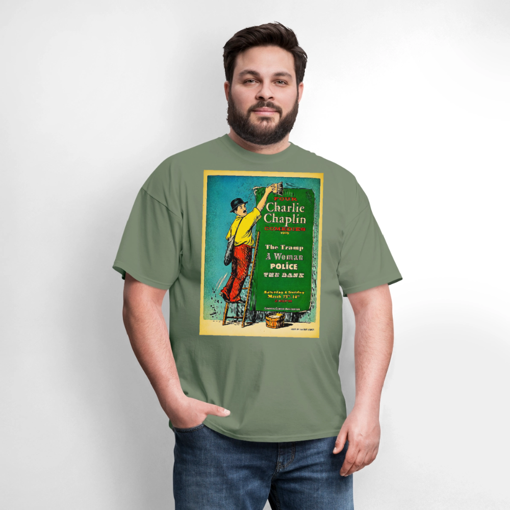 1915 Charlie Chaplin - military green