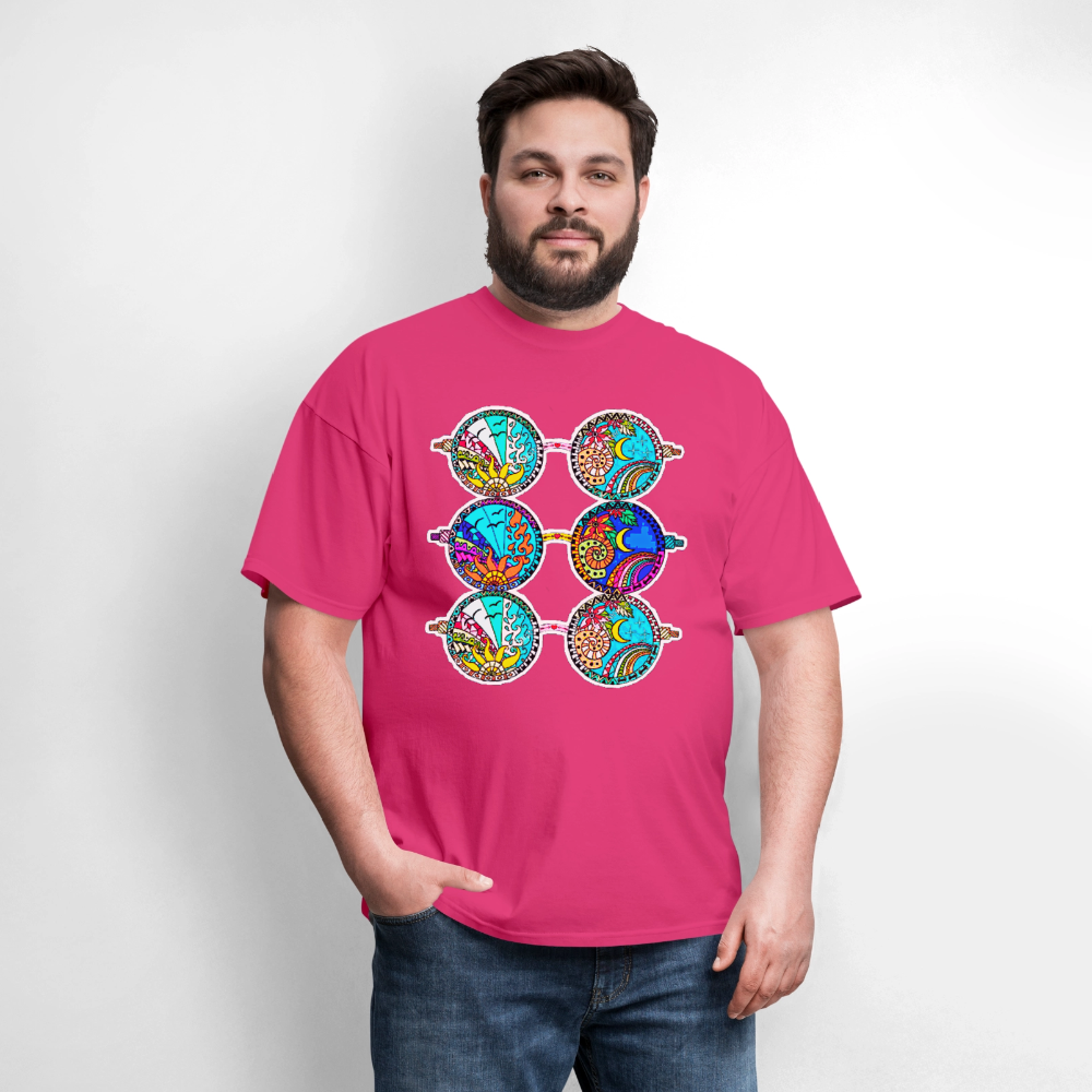 Magical Glasses - fuchsia