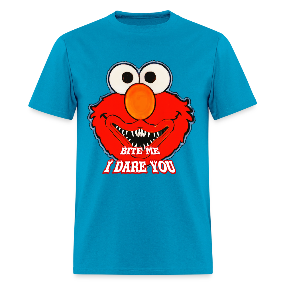 Bite Me Elmo - turquoise