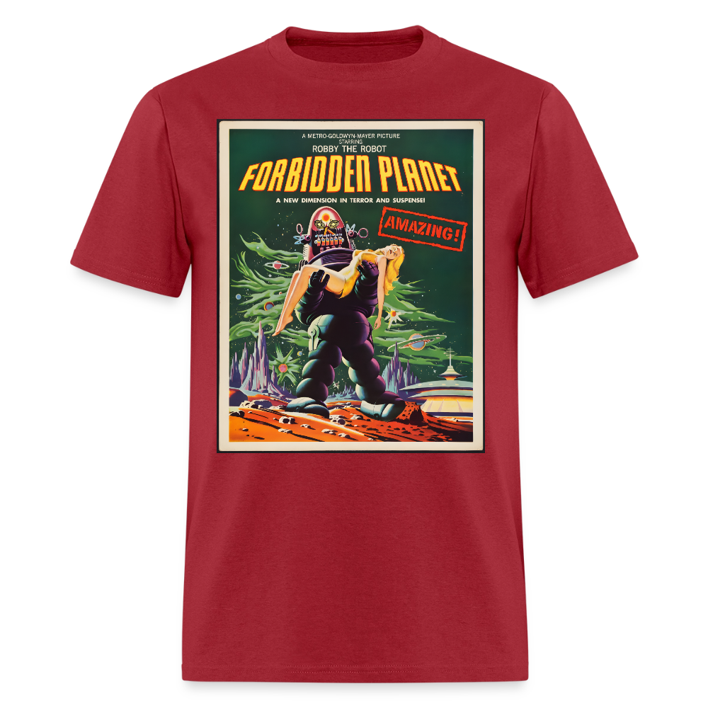 Forbidden Planet - dark red