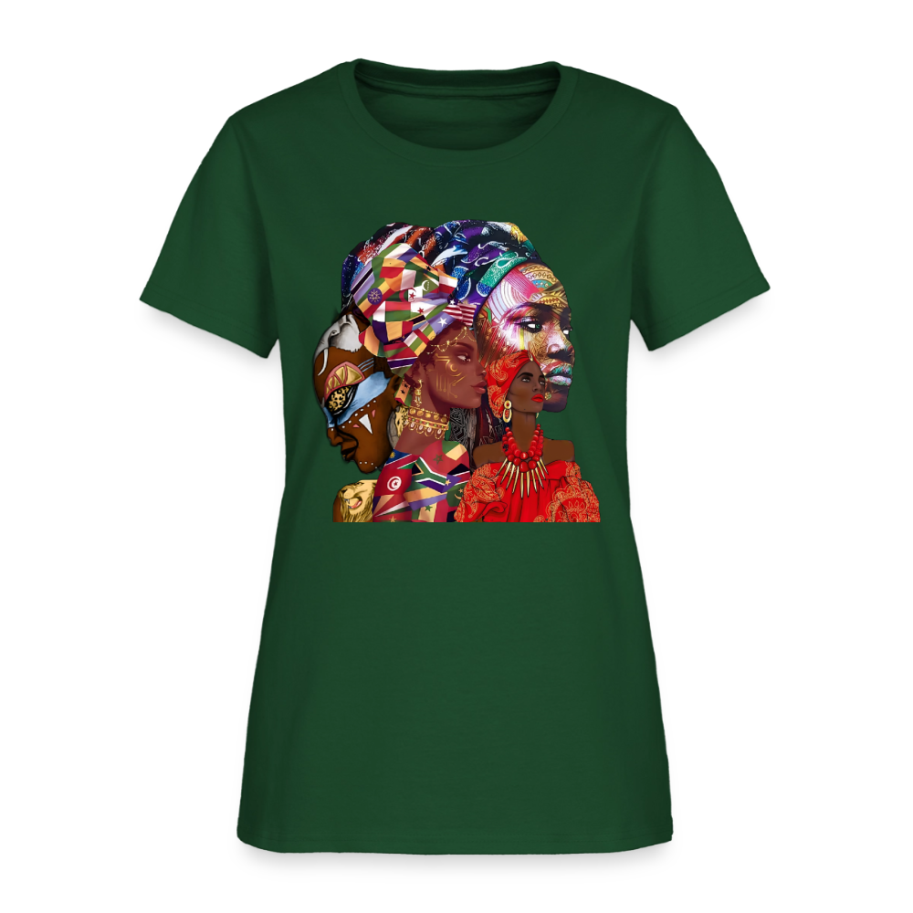 African Queens - forest green