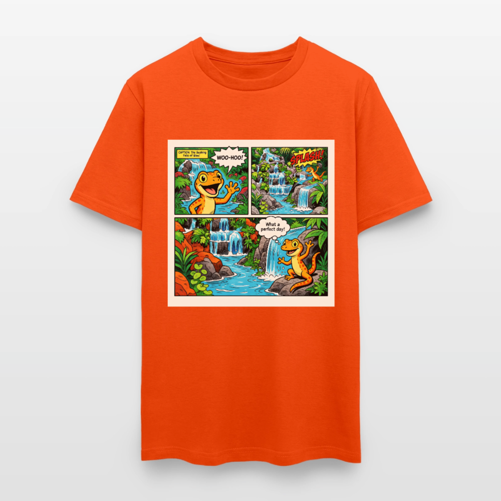 Comic Lizard - orange